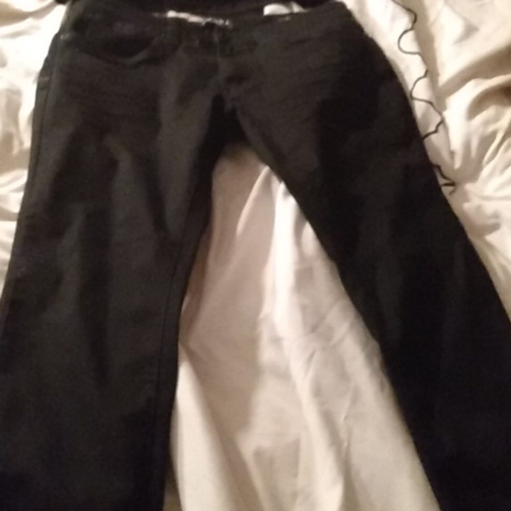Black slim jeans